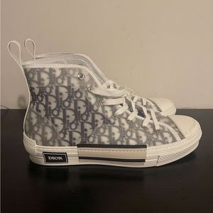 Dior b23 high top sneakers White